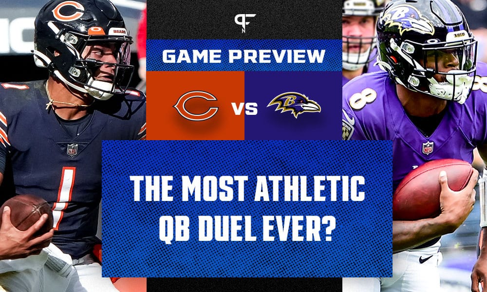 Baltimore Ravens vs. Chicago Bears: Storyline, prediction for most athletic  QB battle ever