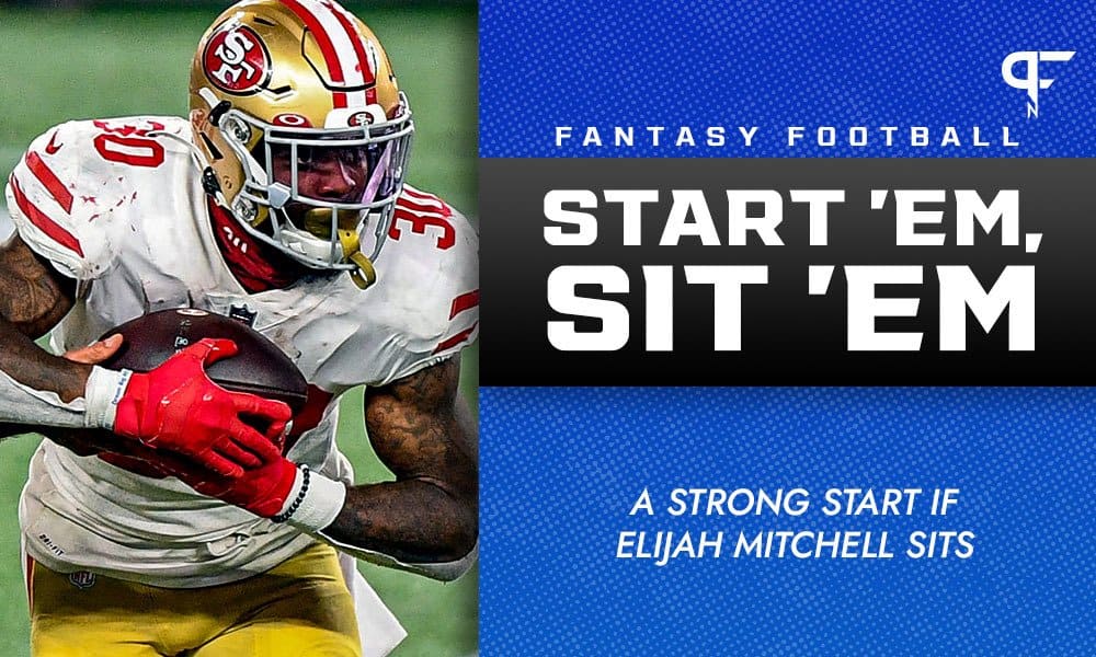 Fantasy Football: How to approach the 49ers' backfield with Raheem Mostert  out for the year, rookie Elijah Mitchell expected to start Week 2, Fantasy  Football News, Rankings and Projections