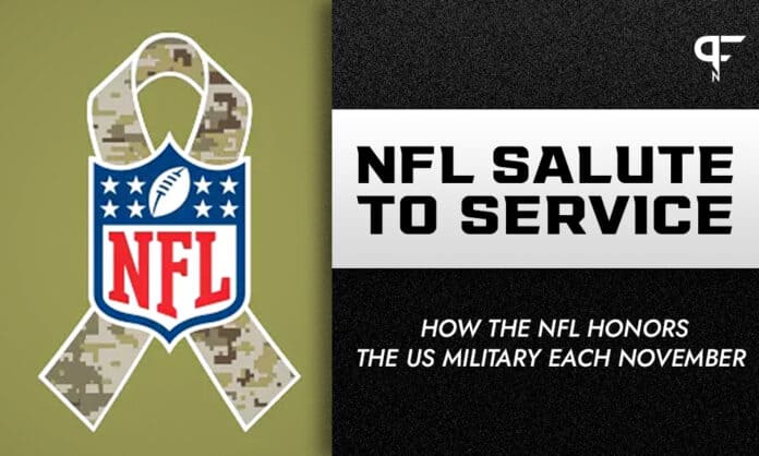 Salute to Service: The NFL's Commitment to the Military Community -  Ticketmaster Blog
