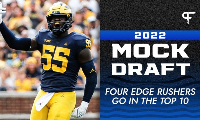 2022 NFL Mock Draft: Four edge rushers go in the top 10