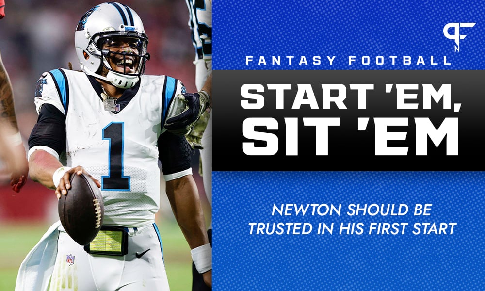 Cam Newton Start/Sit Week 11: Newton should be trusted in his first start