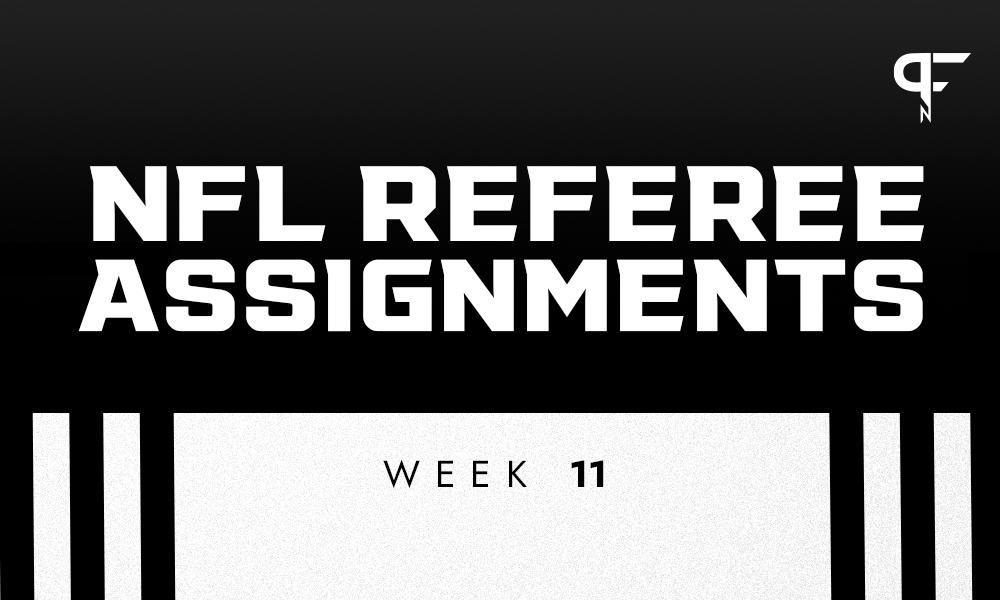 NFL Week 11 Referee Betting Trends & Stats Report