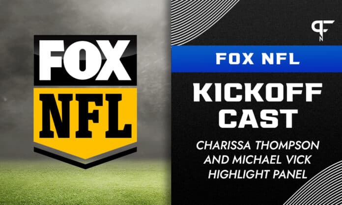 FOX NFL Kickoff Cast 2021: Charissa Thompson and Michael Vick highlight panel