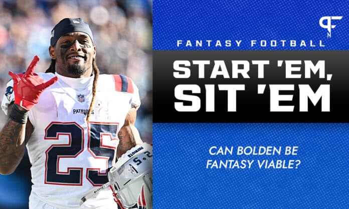 Brandon Bolden Fantasy Start/Sit Week 11: Can Bolden be fantasy viable?