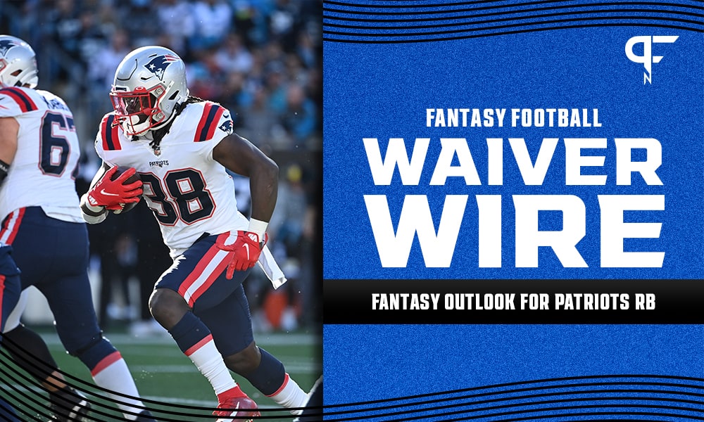 Rhamondre Stevenson Waiver Wire Week 11: Fantasy outlook for