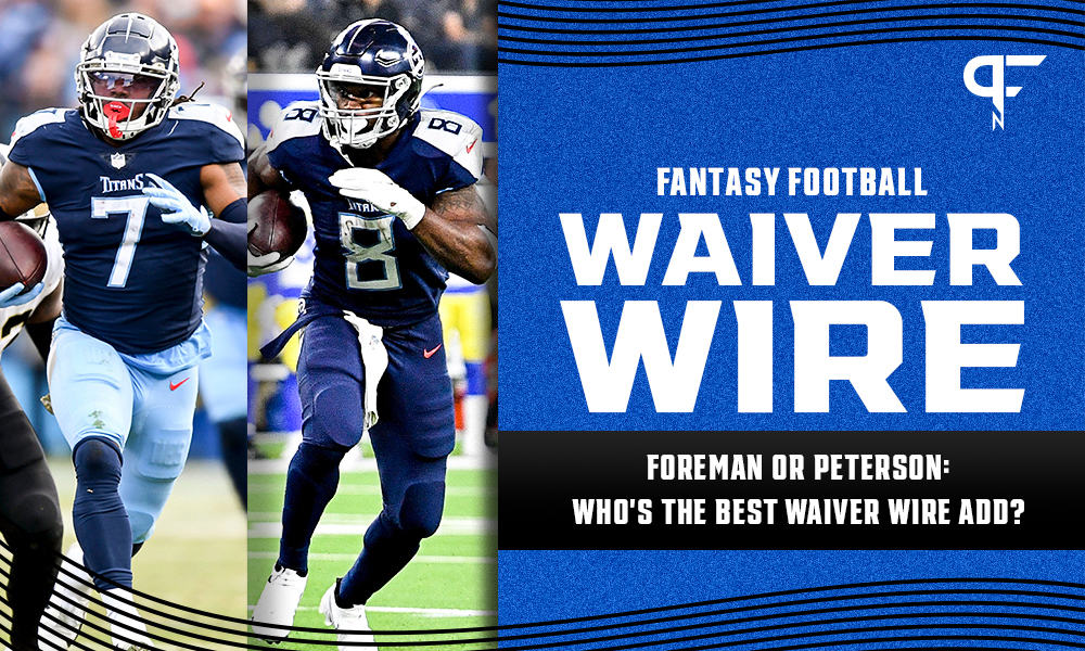 Jeremy McNichols, Top Fantasy Waiver-Wire RBs After Derrick