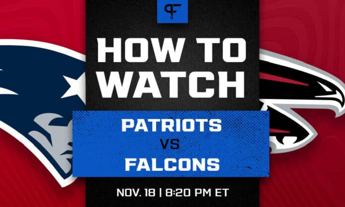 SNF stream: Patriots vs. Falcons