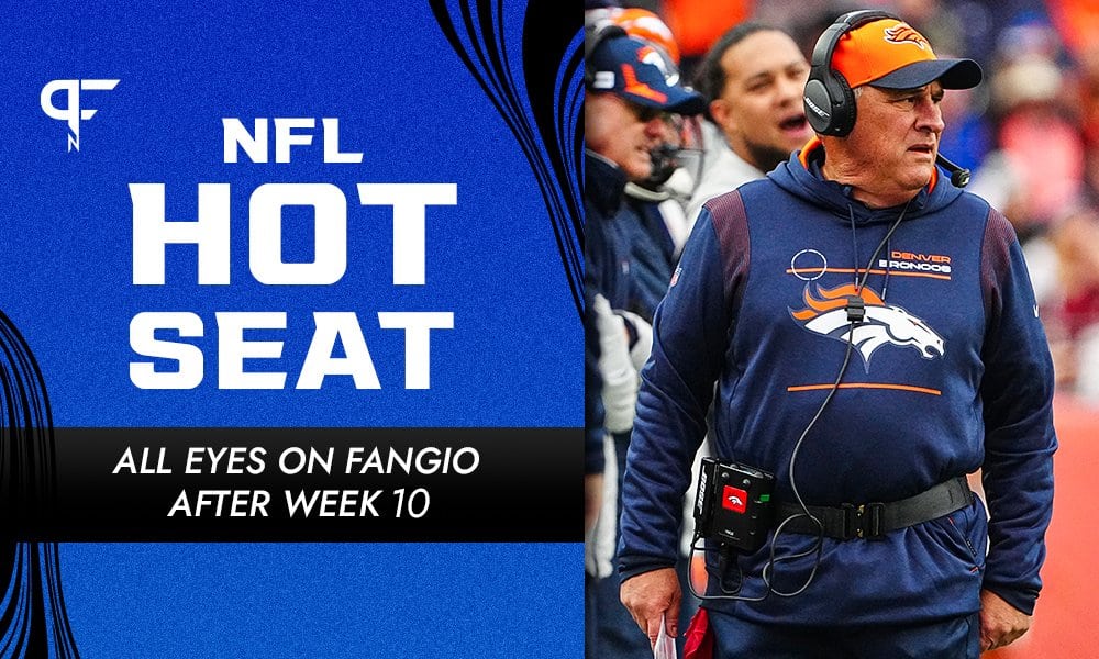 NFL Hot Seat Is Vic Fangio's job back in focus after Broncos' Week 10