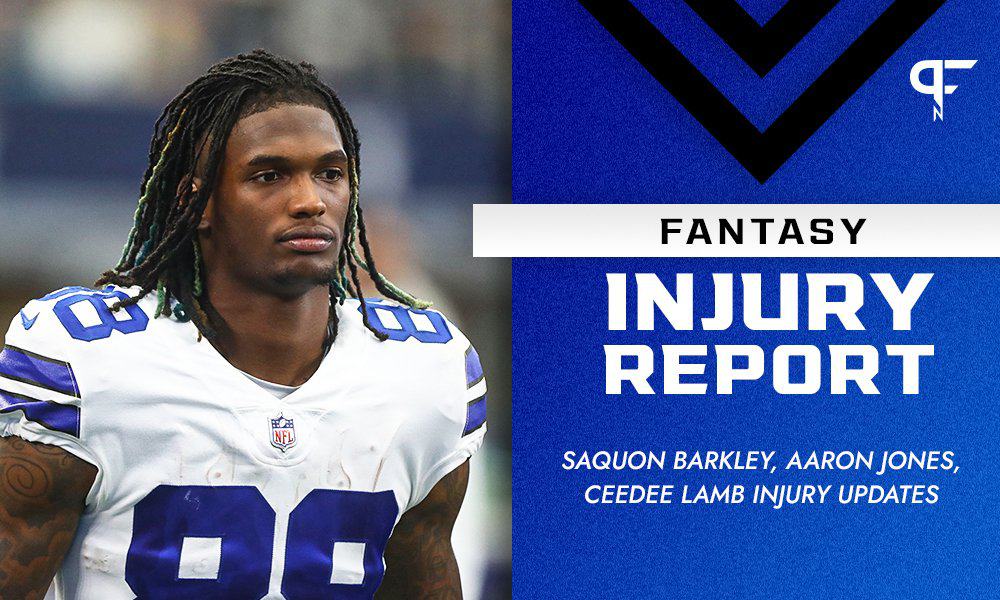 Is CeeDee Lamb playing Sunday night? Fantasy injury update for Cowboys-Eagles  Sunday Night Football