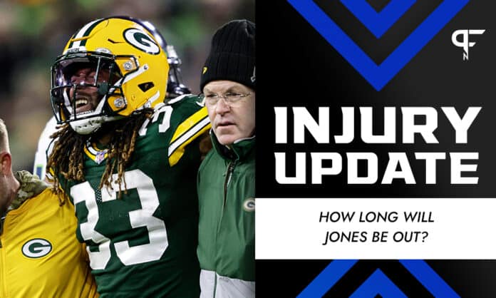 Aaron Jones Injury Update: How long will Jones be out?