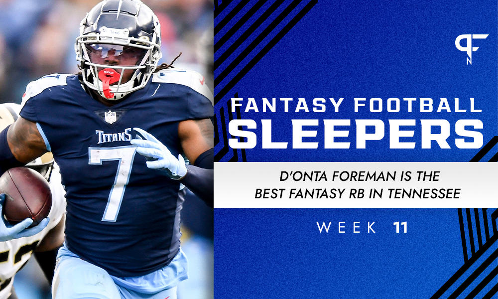 Week 11 Fantasy Sleepers: Don't nap on Cam Newton, D'Onta Foreman