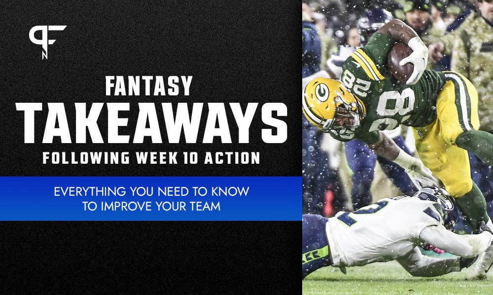 Fantasy Football Booms, Busts: Week 10 Lineups (2021)