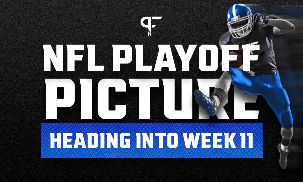 NFL on X: The playoff picture through Week 11!