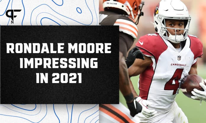 Rondale Moore has impressed for the Arizona Cardinals in 2021