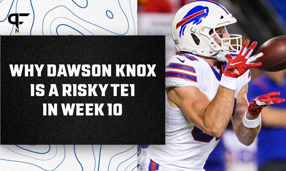 Buffalo Bills' tight end Dawson Knox broke hand against Tennessee