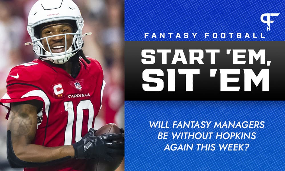 DeAndre Hopkins Start/Sit Week 10: Is he a risky play against the