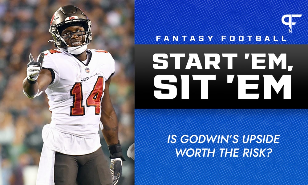 Fantasy Football Week 10 Start 'Em & Sit 'Em: Tom Brady, Chris Godwin and  Bucs break out, plus more 