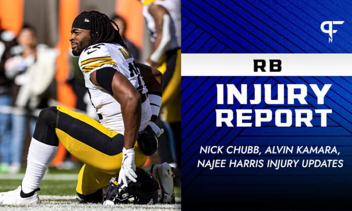 Week 10 injury report for 2021 NFL season