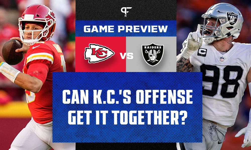 Sunday Night Football: Kansas City Chiefs vs. Las Vegas Raiders Prediction  and Preview 