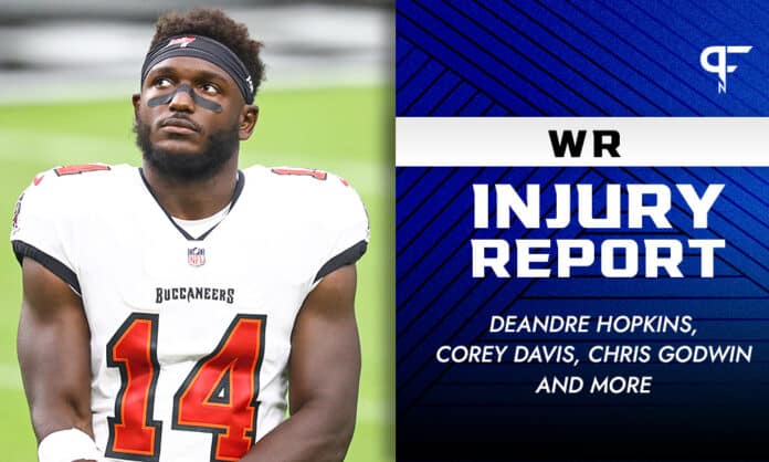 Is Chris Godwin playing on Sunday night? Fantasy injury update for