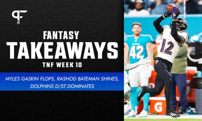 Is Rashod Bateman playing Thursday night? Fantasy injury update