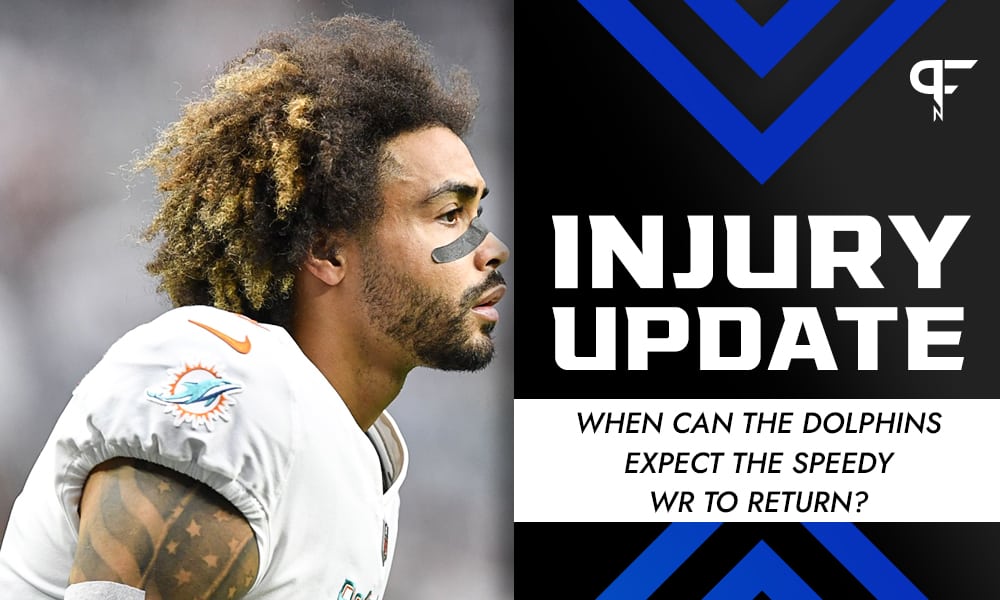 Will Fuller injury update: Dolphins WR to be placed on injured reserve with  broken finger - DraftKings Network