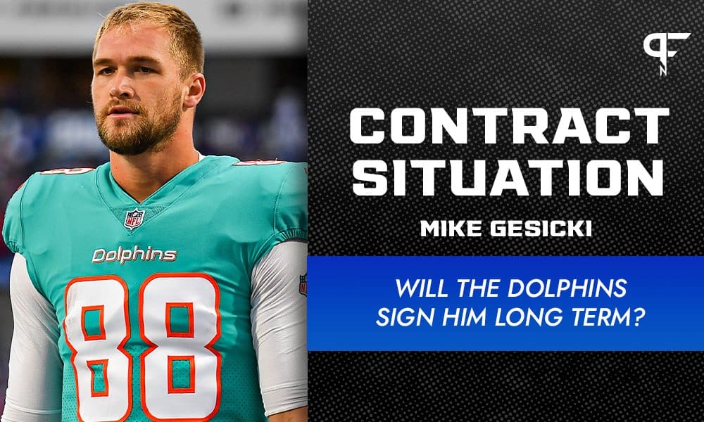 Should Dolphins Re-Sign Mike Gesicki? It's An Ultra-Complicated