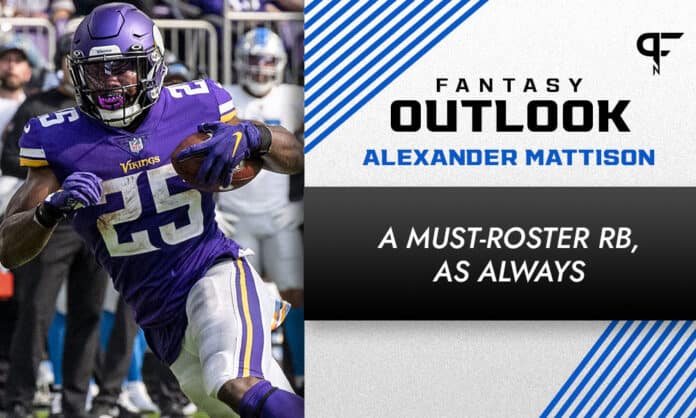 Alexander Mattison Fantasy Outlook: A must-roster RB, as always