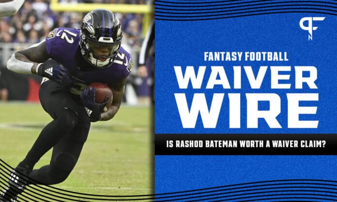 Waiver Wire Profile: Rashod Bateman Poised to Deliver (2021 Fantasy  Football)