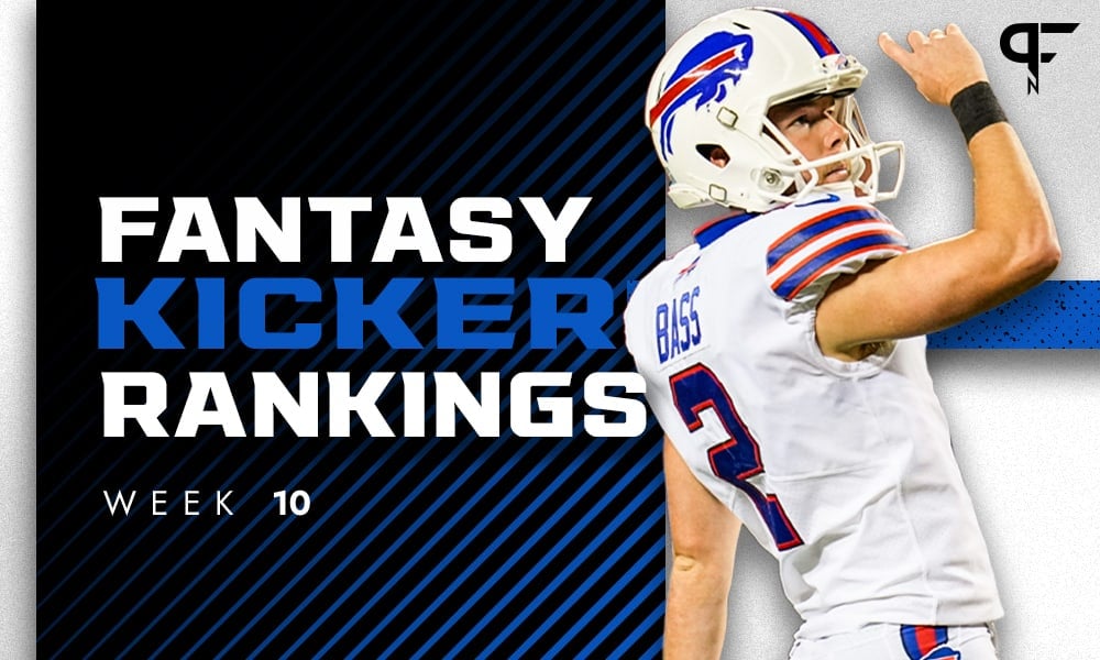 Kicker Rankings: NFL Fantasy Week 10 