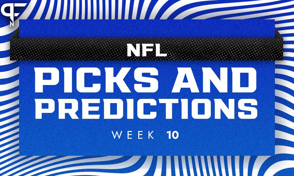 nfl week 10 score predictions