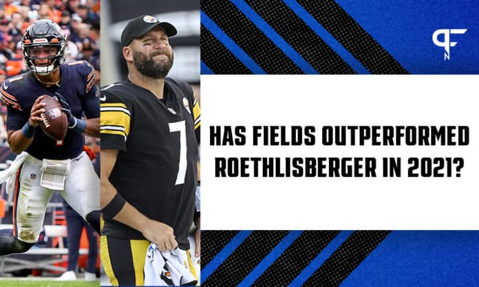 Analyzing Justin Fields' and Ben Roethlisberger's performances in 2021