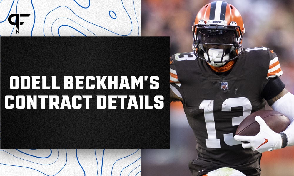 Cleveland Browns release WR Odell Beckham Jr.: Contract