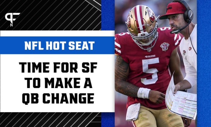 NFL Hot Seat: With playoffs a pipe dream, Kyle Shanahan, 49ers should start Trey Lance