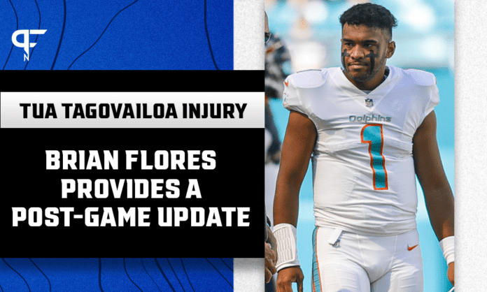 Tua Tagovailoa Injury Update: Brian Flores provides a post-game update