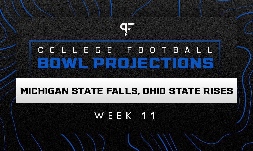 College Football Bowl Projections Week 11: Michigan State falls