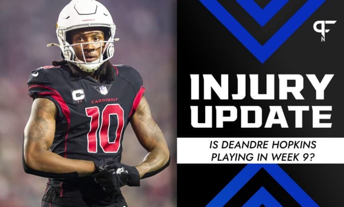 DeAndre Hopkins Injury Update: Is the Cardinals WR playing in Week 9?