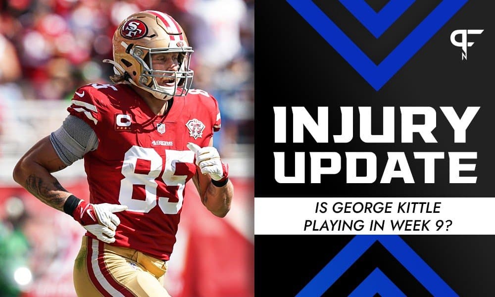 Star TE George Kittle set to return for 49ers vs. Cardinals