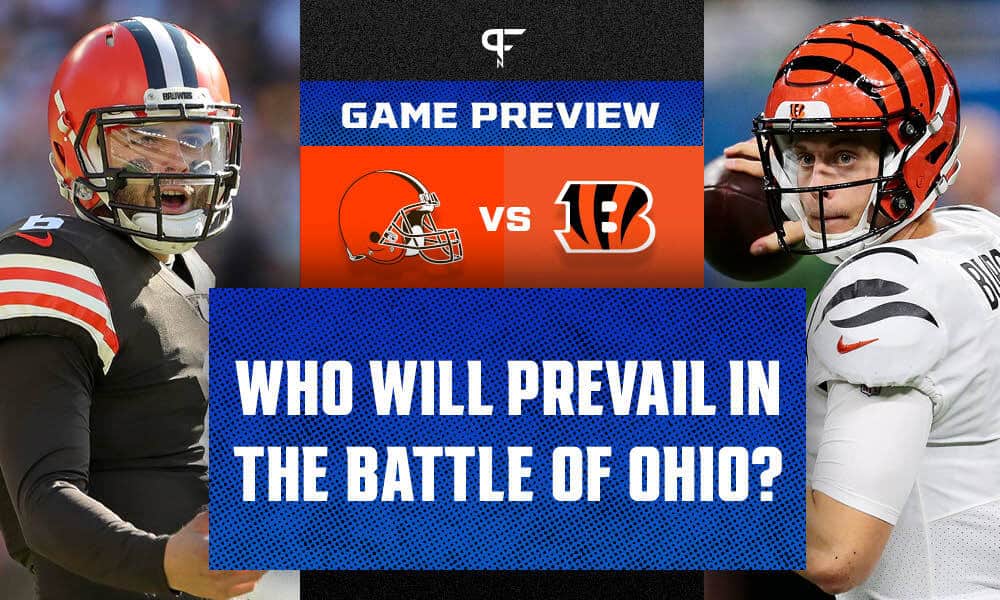 Cincinnati Bengals vs. Cleveland Browns: Seven Crucial Stats and PFN's Game  Predictions