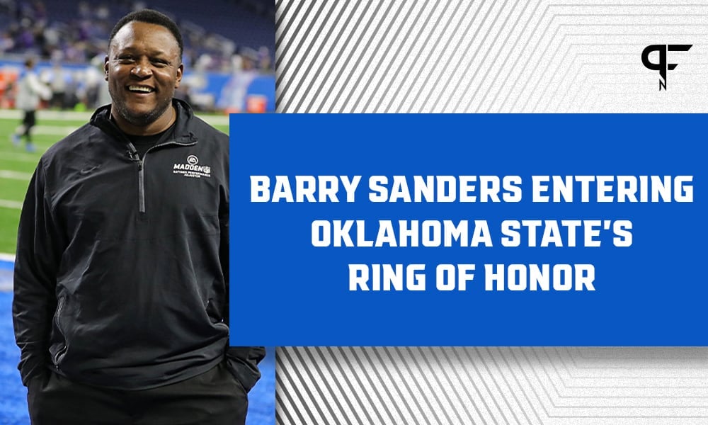 PHOTO: See Barry Sanders' Hall of Fame ring from the Lions