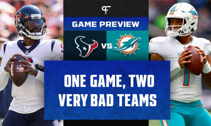Houston Texans vs. Miami Dolphins: Matchups, prediction for showdown of last-place teams
