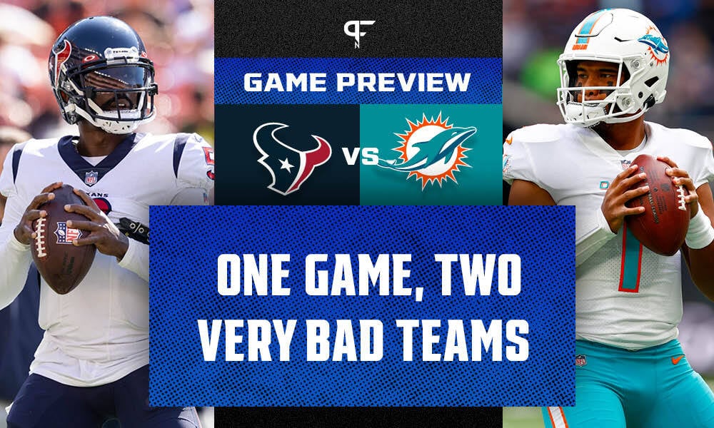 Houston Texans vs. Miami Dolphins, November 7, 2021