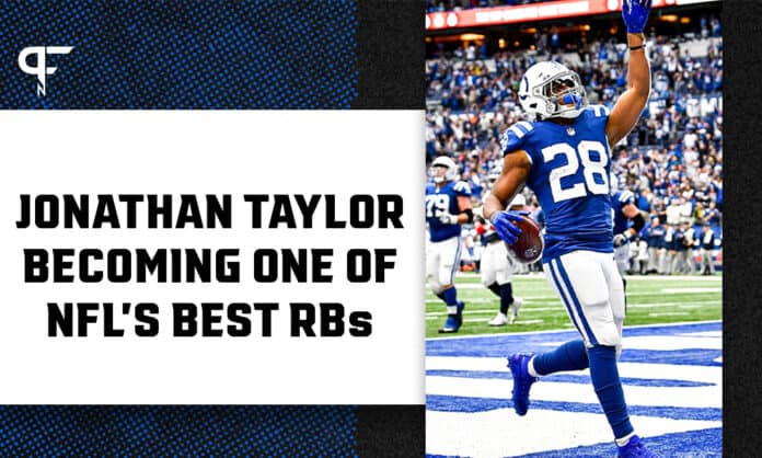 Colts RB Jonathan Taylor becoming one of NFL's best running backs