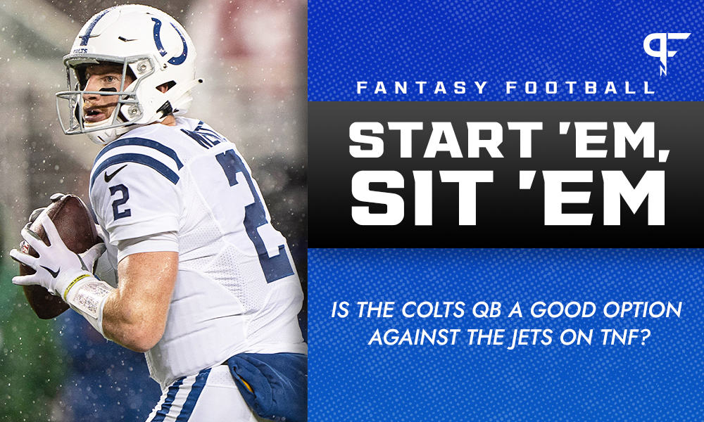 Thursday Night Football Start 'Em, Sit 'Em: Jets vs Colts