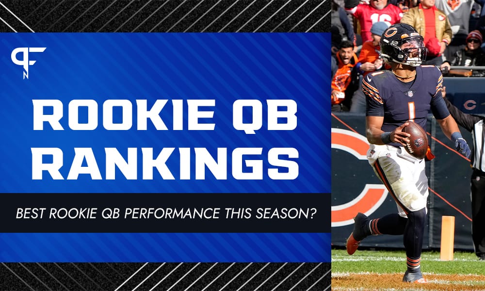 NFL QB Rookie Rankings Week 9: Fields Has Best Game, Jones Plays Beyond ...