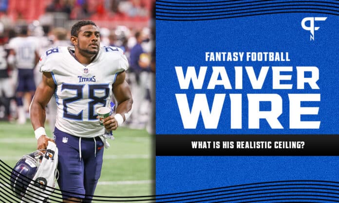 Jeremy McNichols Waiver Wire Week 9: Fantasy outlook for Titans RB