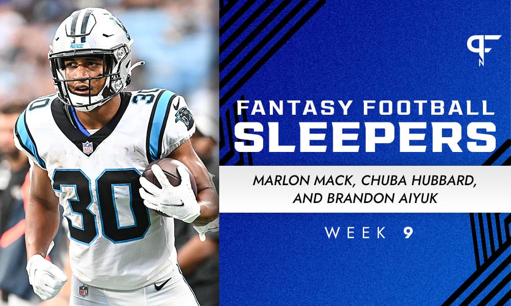fantasy sleepers week 9