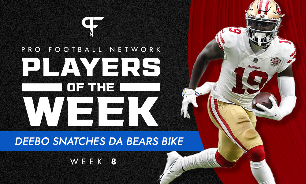 Week 8 NFL Player of the Week: White wins while Deebo snatches Da