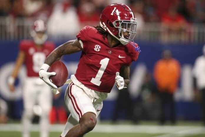 2022 NFL draft: Detroit Lions select Alabama WR Jameson Williams