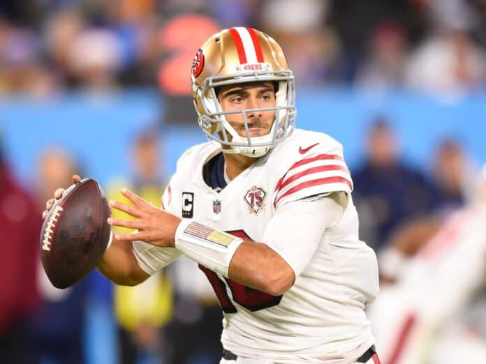 Is Jimmy Garoppolo playing today vs. the Texans? Latest injury